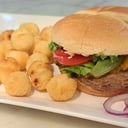 Foto de Hamburguesa con papas noicette