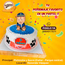 Foto de PASTEL PERSONALIZADO - (Temática Patrulla Canina)