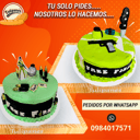 Foto de PASTEL PERSONALIZADO EN FONDANT - (Temática Free Fire)