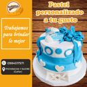 Foto de PASTEL PERSONALIZADO EN FONDANT - (Temática Baby Shower)