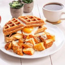 Foto de Breakfast Waffle Sándwich