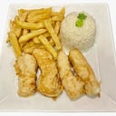 Foto de Arroz, Papas y Merluza