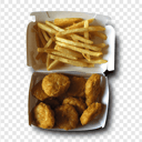 Foto de Caja Kids/Niños (porción de papas fritas + 6 nuggets)
