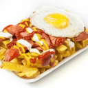 Foto de Salchipapas con Huevo