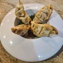 Foto de Gyoza de pato con alga wakame