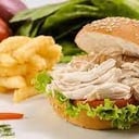 Foto de Sandwich de pollo desilachado