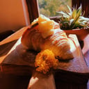 Foto de croissant relleno