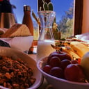 Foto de desayuno / merienda clásica