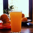 Foto de exprimido de naranja