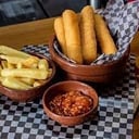 Foto de Bastones de muzzarella + papas