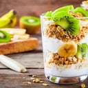 Foto de Parfait de banano y kiwi