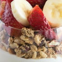 Foto de Parfait de banano y fresa