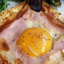 Foto de Crepe de jamón queso y huevo