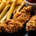Foto de FINGER DE POLLO CON PAPAS FRITAS.