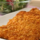 Foto de Pechuga de pollo apanado