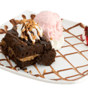 Foto de BROWNIE CALIENTE 2 SABORES