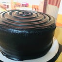 Foto de Rebanada de pastel de chocolate fudge.