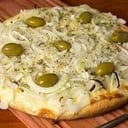 Foto de Cebolla, Muzzarella, Roquefort, Huevo Duro, Provenzal, Aceitunas