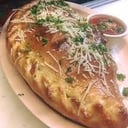Foto de Muzzarella, Cazuela de mariscos, Morrón, Rodajas de tomate, Queso rallado, Provenzal y Aceitunas