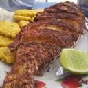 Foto de pescado frito
