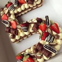 Foto de Number o letter cake