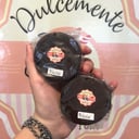 Foto de Alfajor block chocolate negro 