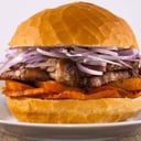 Foto de PAN CON CHICHARRON , BREAD WITH CHICHARRON