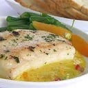 Foto de Pargo rojo en salsa de coco