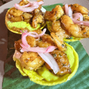 Foto de CANASTA DE CAMARONES  X 3
