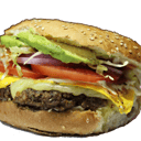 Foto de HAMBURGUESA CLASICA