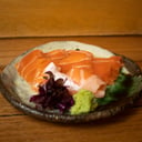 Foto de Sashimi Salmón Corte Fino