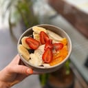Foto de Yogurt casero sin azúcar con granola casera