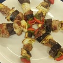 Foto de Brochetas de carne.(apto para celíacos)