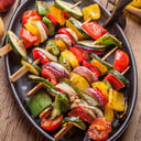 Foto de Brochetas de verduras (apta para veganos y celíacos)