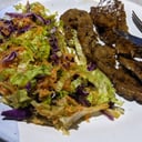 Foto de Seitán con ensalada (apto para veganos)