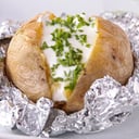 Foto de  Papa asada con crema agria -  Baked potato with sour cream