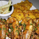 Foto de Langostinos Flaming al ajillo