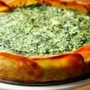 Foto de mini tarta de verduras , espinaca y queso