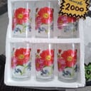 Foto de Vasos de Vidrio Flores