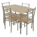 Foto de Juego de Comedor Brasilia 4 Personas Beige - KROQUES
