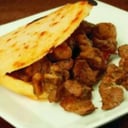 Foto de Arepa con chicharrón + Queso