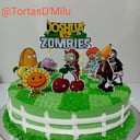 Foto de Torta de Tres Leches "Plantas vs Zombies"