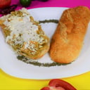 Foto de Torta de Chilaquiles Verdes