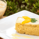 Foto de Flan de melocotón 