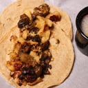 Foto de Taco vegano de portobello y setas 1 pza