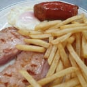 Foto de Lomo, chorizo, huevo y patatas
