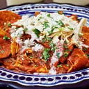Foto de Chilaquiles rojos