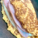Foto de Cachapa con Queso de Mano y jamón ahumado