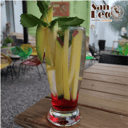 Foto de Sodificado de Sandia con Mango Biche