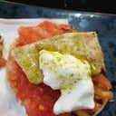 Foto de Aguja en tosta de tomate con alioli